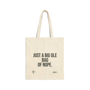 Nope Tote Bag