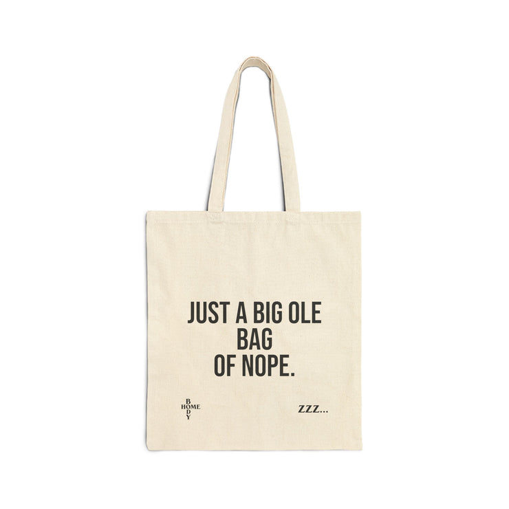 Nope Tote Bag