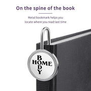 Homebody Friends Metal Bookmark