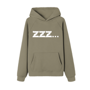 Carbon Gray ZZZ essential Raglan Sleeve Hoodie