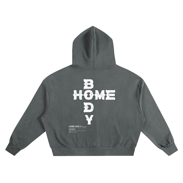Boxy Oversized ZZZ Homebody Friends Hoodie