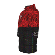 Homebody Friends Roses Unisex Long Down Jacket