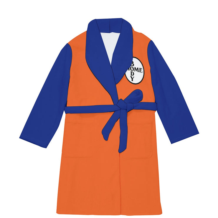 Blue and Orange Homebody Friends robe