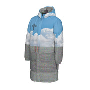 Homebody Friends Cloudy Sky Unisex Long Down Jacket