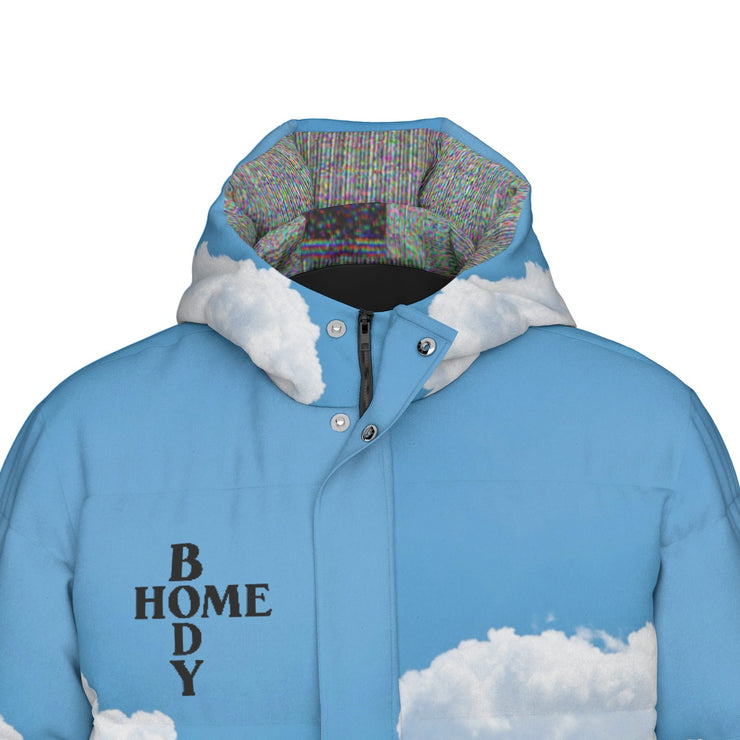 Homebody Friends Cloudy Sky Unisex Long Down Jacket