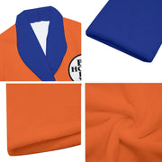 Blue and Orange Homebody Friends robe