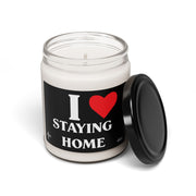 I Heart Staying Home Scented Soy Candle, 9oz