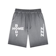 Dark Gray ZZZ Reverse Dyed Sweatshorts