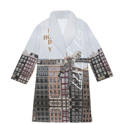 "Amsterdam" Homebody Friends Robe mockup front view
