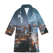 "Indianapolis" Homebody Friends Robe mockup front view